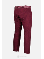 Mittelalterliche Hose "Buri" Rot Hinten Mittelalterliche Hose "Buri" Rot Hinten
